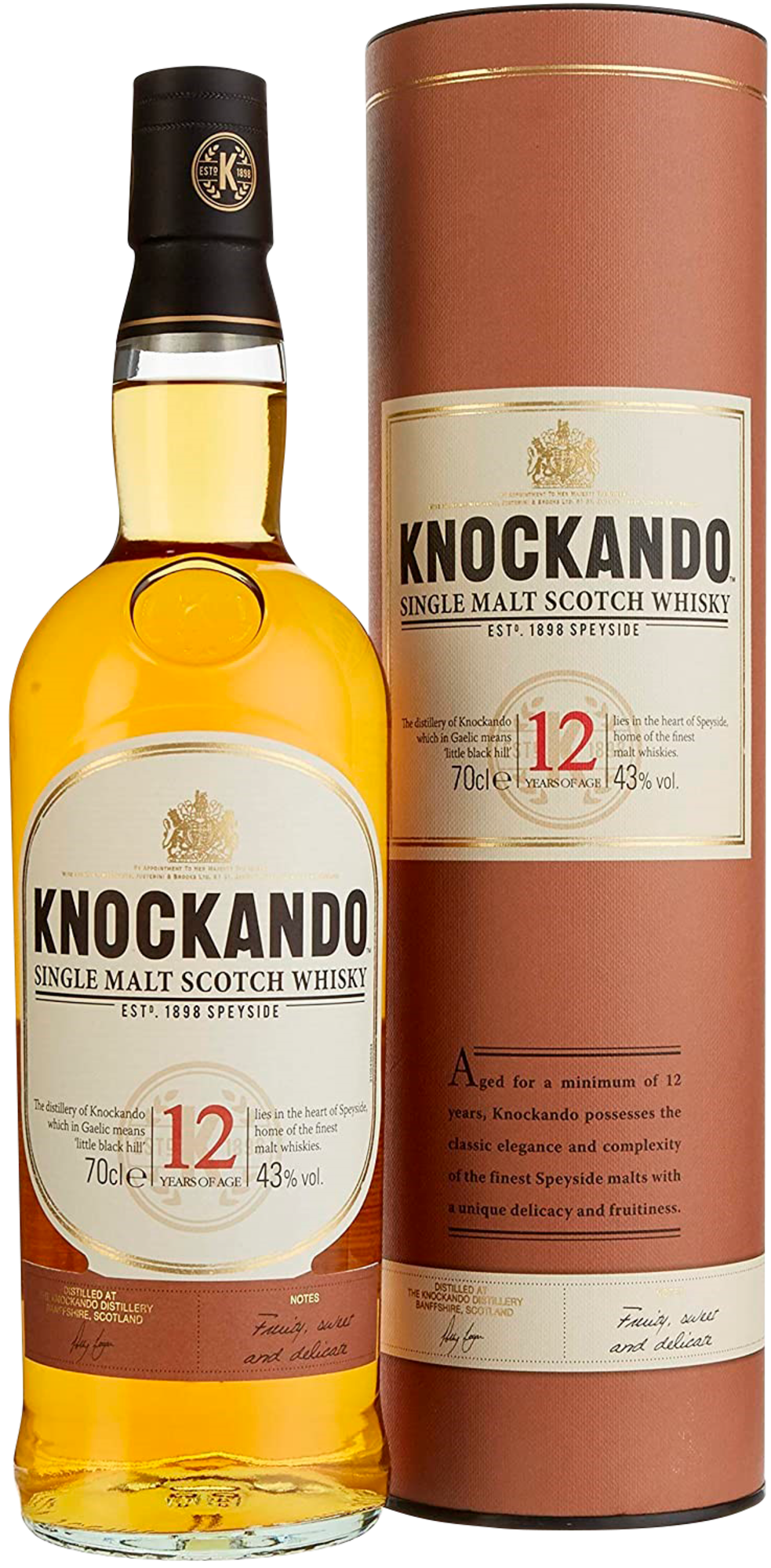 SINGLE MALT SCOTCH WHISKY 12 ANS