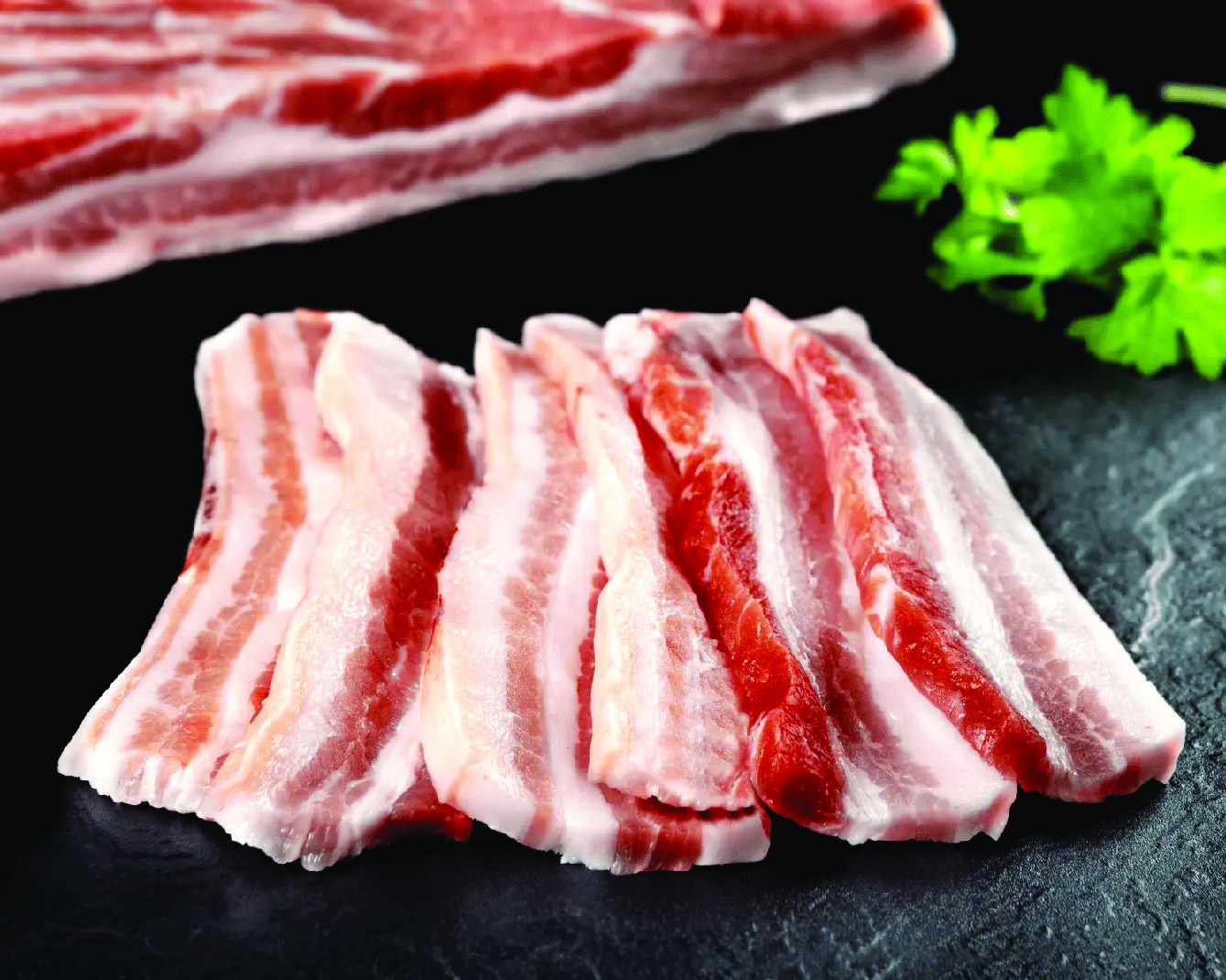 POITRINE TRANCHÉE DE PORC