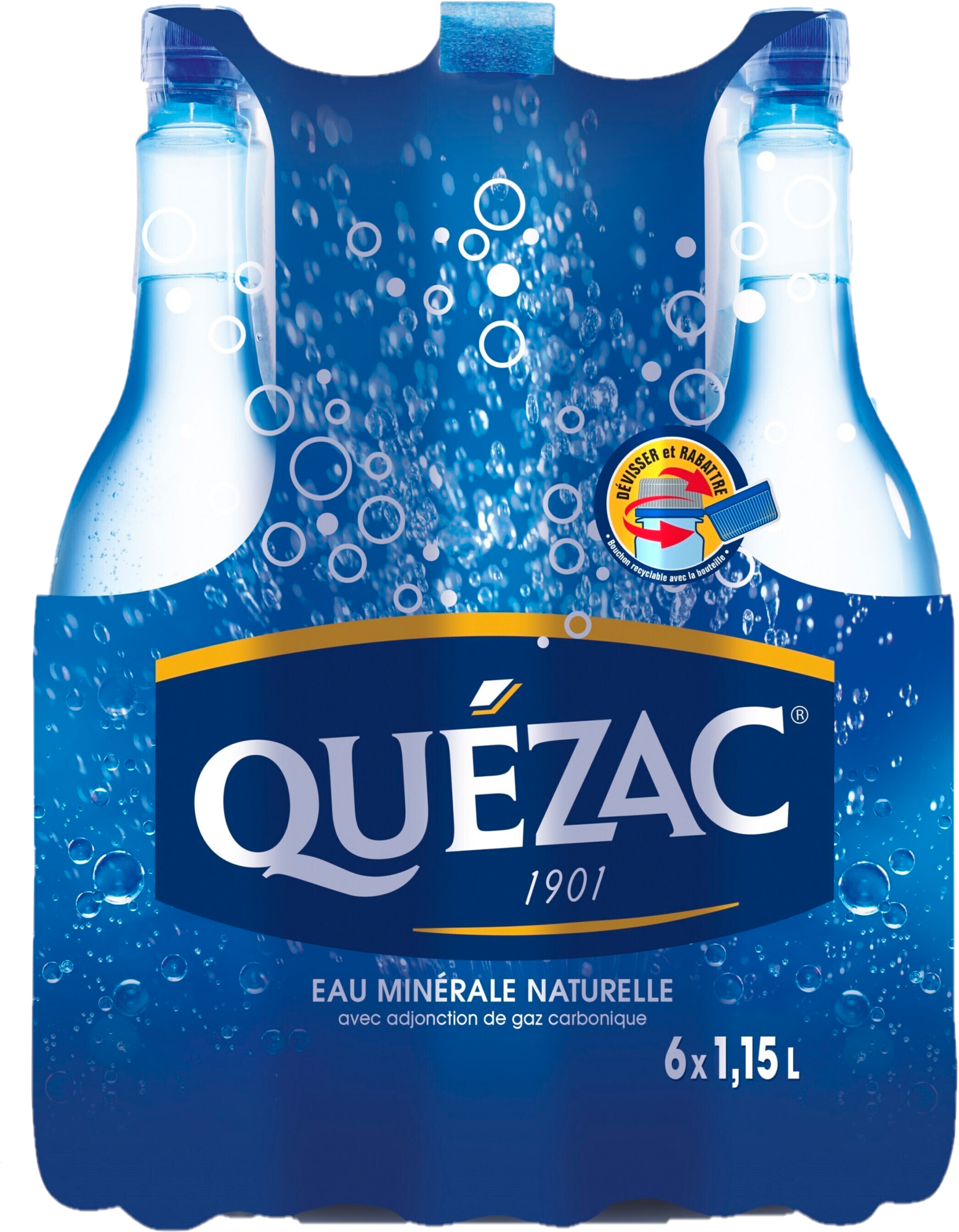 EAU MINÉRALE NATURELLE GAZEUSE
